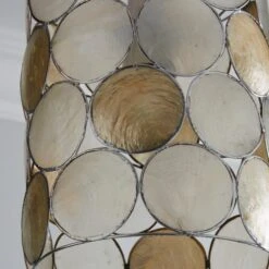 Capiz Champagne Easy Fit Pendant -Home Lighting 1000003740 alt02