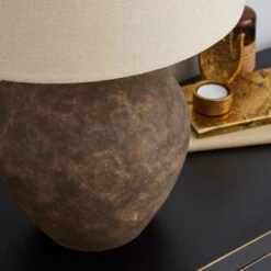Dunelm Santiago Large Washed Urn Table Lamp -Home Lighting 1000044917 alt03