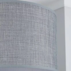 Dunelm Carrie Textured Lamp Shade 30cm Grey -Home Lighting 1000056464 alt02