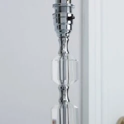 Dunelm Aries Chrome Table Lamp Base -Home Lighting 1000062366 alt03