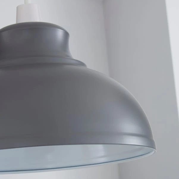 Dunelm Galley Grey Easy Fit Pendant 3 Dunelm Galley Grey Easy Fit Pendant - Image 3