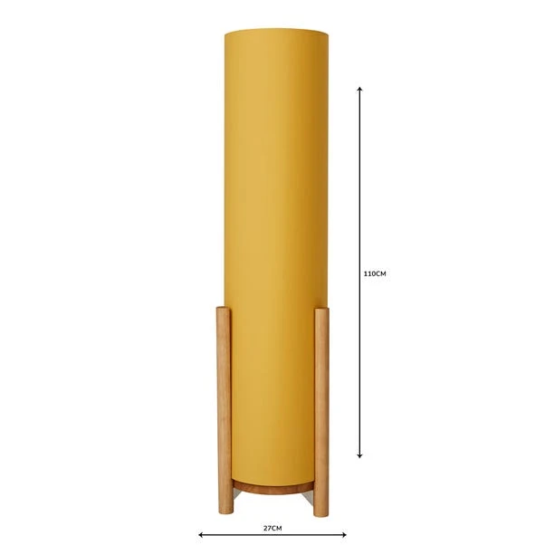 Elements Bjorn Ochre Floor Lamp 5 Elements Bjorn Ochre Floor Lamp - Image 5