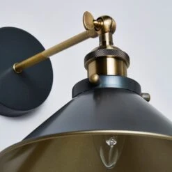 Dunelm Logan Industrial Grey Wall Light 8 Dunelm Logan Industrial Grey Wall Light -Home Lighting 1000111890 alt02