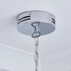 Dunelm Marie Therese 5 Light Integrated LED Chrome Chandelier -Home Lighting 1000111924 alt03