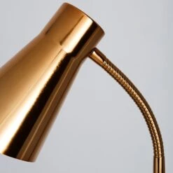 Dunelm Kurtis Gold Floor Lamp -Home Lighting 1000119708 alt03