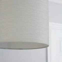 Dunelm Taora Paper Lamp Shade 20cm White 6 Dunelm Taora Paper Lamp Shade 20cm White -Home Lighting 1000119836 alt02