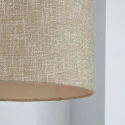 Dunelm Boucle Lamp Shade 35cm Natural -Home Lighting 1000119841 alt02