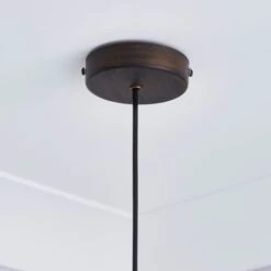 Dunelm London Industrial 1 Light Pendant Bronze Ceiling Fitting -Home Lighting 1000119936 alt03