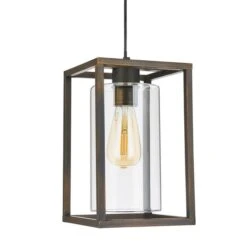 Dunelm London Industrial 1 Light Pendant Bronze Ceiling Fitting -Home Lighting 1000119936 alt05