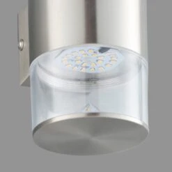 Dunelm Aden 2 Light Steel Outdoor Wall Light -Home Lighting 1000137345 alt05