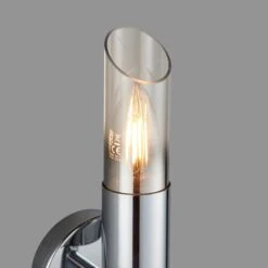Dunelm Corvus Chrome Wall Light 8 Dunelm Corvus Chrome Wall Light -Home Lighting 1000137354 alt02