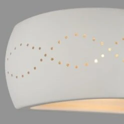 Dunelm Thasos White Wall Light -Home Lighting 1000137366 alt02