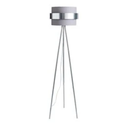 Dunelm Joey Tripod Grey Floor Lamp -Home Lighting 1000137371 alt04