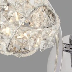 Dunelm Cecilie Glass Wall Light 8 Dunelm Cecilie Glass Wall Light -Home Lighting 1000137375 alt02