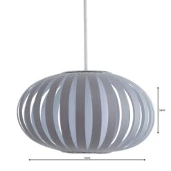 Elements Monte Grey Easy Fit Pendant -Home Lighting 1000137385 alt04