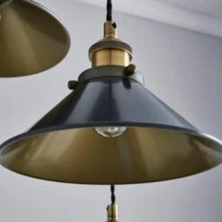 Dunelm Logan 3 Light Grey Industrial Cluster Ceiling Fitting -Home Lighting 1000139091 alt03