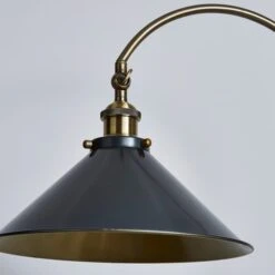 Dunelm Logan Grey Industrial Floor Lamp 9 Dunelm Logan Grey Industrial Floor Lamp -Home Lighting 1000139093 alt02