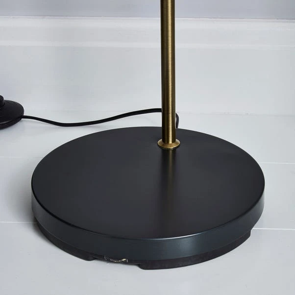 Dunelm Logan Grey Industrial Floor Lamp 5 Dunelm Logan Grey Industrial Floor Lamp - Image 5