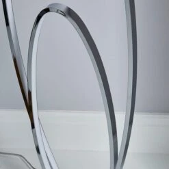 Dunelm Menton Dimmable Integrated LED Chrome Floor Lamp -Home Lighting 1000139132 alt02