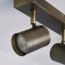 Dunelm Newark 4 Light Antique Bronze Spotlight Bar -Home Lighting 1000149076 alt02