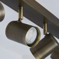 Dunelm Newark 4 Light Antique Bronze Spotlight Bar -Home Lighting 1000149076 alt03
