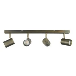 Dunelm Newark 4 Light Antique Bronze Spotlight Bar -Home Lighting 1000149076 alt05