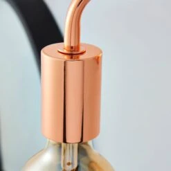 Dunelm Adonis Copper Wall Light -Home Lighting 1000149077 alt03