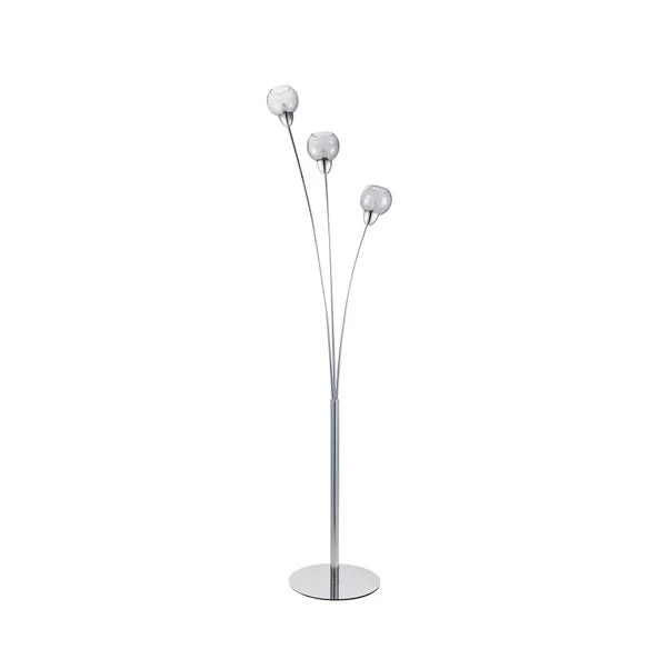 Dunelm Kelly 3 Arm Bubble Glass Floor Lamp 5 Dunelm Kelly 3 Arm Bubble Glass Floor Lamp - Image 5