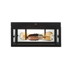 Dunelm Aneska 2 Light Black And Copper Flush Ceiling Fitting 9 Dunelm Aneska 2 Light Black And Copper Flush Ceiling Fitting -Home Lighting 1000149129 alt05