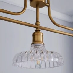 Dunelm Colt 3 Light Diner Antique Brass Ceiling Fitting 8 Dunelm Colt 3 Light Diner Antique Brass Ceiling Fitting -Home Lighting 1000149131 alt02