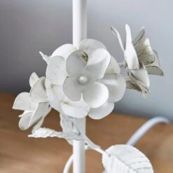 Dunelm Chateau White Table Lamp -Home Lighting 1000149137 alt03