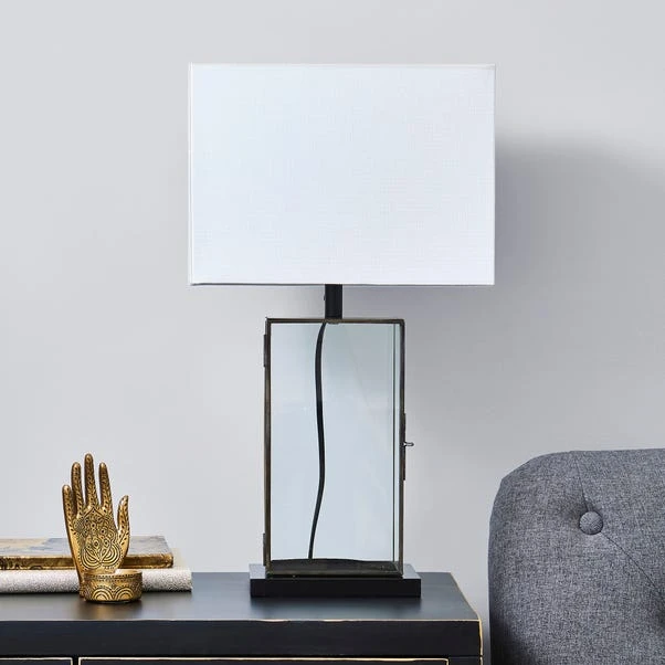 Dunelm Maya Glass Table Lamp 2 Dunelm Maya Glass Table Lamp - Image 2