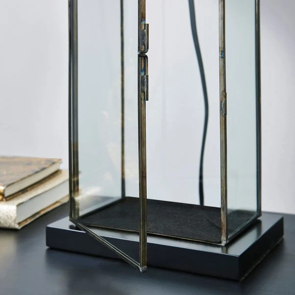 Dunelm Maya Glass Table Lamp 4 Dunelm Maya Glass Table Lamp - Image 4