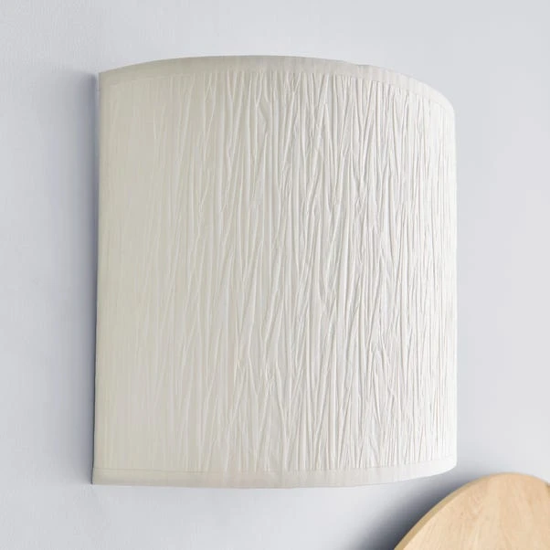 Dunelm Taora Paper Ivory Shade Wall Light 2 Dunelm Taora Paper Ivory Shade Wall Light - Image 2