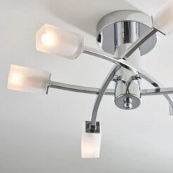 Vogue Lighting Vogue Havana 6 Light Semi Flush Ceiling Fitting 8 Vogue Lighting Vogue Havana 6 Light Semi Flush Ceiling Fitting -Home Lighting 1000156379 alt02