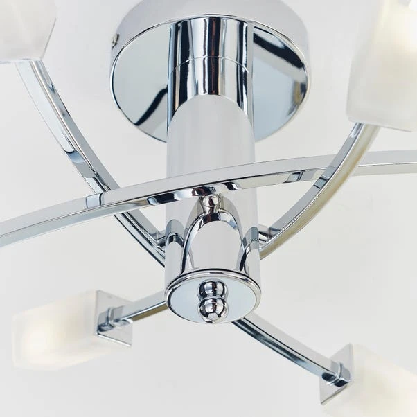 Vogue Lighting Vogue Havana 6 Light Semi Flush Ceiling Fitting 5 Vogue Lighting Vogue Havana 6 Light Semi Flush Ceiling Fitting - Image 5