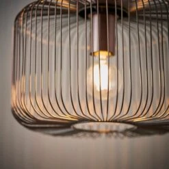 Vogue Lighting Vogue Nicola Antique Copper Pendant Ceiling Fitting -Home Lighting 1000156392 alt02