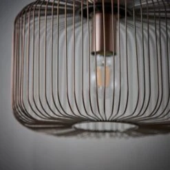 Vogue Lighting Vogue Nicola Antique Copper Pendant Ceiling Fitting -Home Lighting 1000156392 alt03