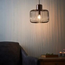 Vogue Lighting Vogue Nicola Antique Copper Pendant Ceiling Fitting -Home Lighting 1000156392 alt04