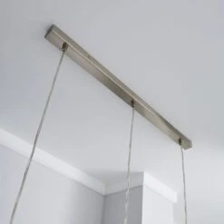 Dunelm Delavin 3 Light Glass Diner Ceiling Fitting -Home Lighting 1000157749 alt03