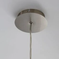 Dunelm Hamptworth 1 Light Pendant Dome Frosted Glass Ceiling Fitting -Home Lighting 1000157750 alt03