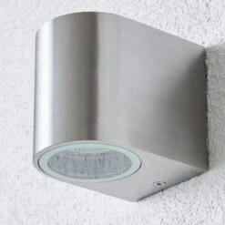 Dunelm Tam Down Lighter Steel Outdoor Wall Light -Home Lighting 1000157764 alt02