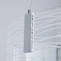 Dunelm Clee Etched Integrated LED Hoop Ceiling Fitting 7 Dunelm Clee Etched Integrated LED Hoop Ceiling Fitting -Home Lighting 1000158480 alt02