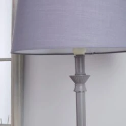 Dunelm Tofty Grey Floor Lamp -Home Lighting 1000158518 alt02