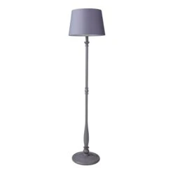 Dunelm Tofty Grey Floor Lamp -Home Lighting 1000158518 alt04