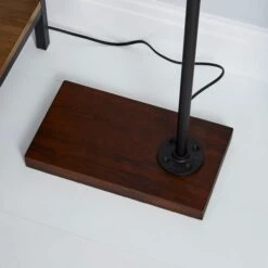 Dunelm Milas Pipe Black Industrial Floor Lamp -Home Lighting 1000158523 alt03