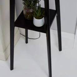 Dunelm Beaumont Wood Tripod Plant Black Floor Lamp 8 Dunelm Beaumont Wood Tripod Plant Black Floor Lamp -Home Lighting 1000158530 alt02