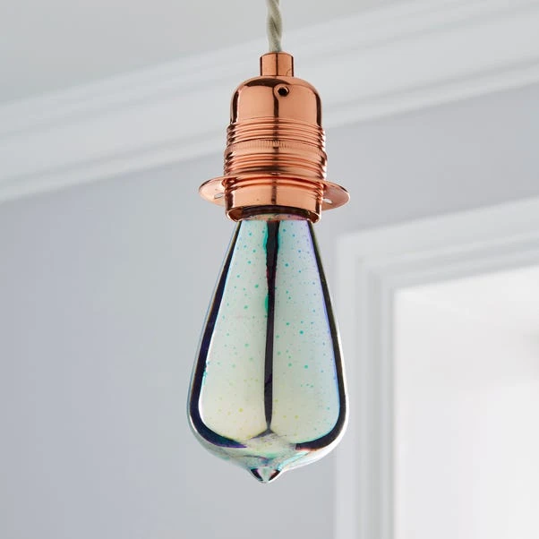 Dunelm 4 Watt ST64 ES LED 3D Effect Bulb 2 Dunelm 4 Watt ST64 ES LED 3D Effect Bulb - Image 2