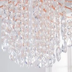 Dunelm Sheridan Jewel Copper Easy Fit Pendant -Home Lighting 1000158678 alt03