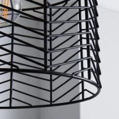 Dunelm Siena Black Easy Fit Pendant -Home Lighting 1000158692 alt02